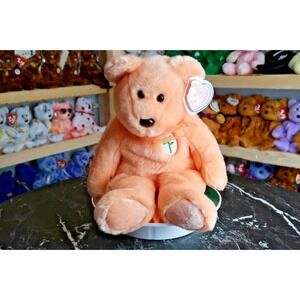 TY Beanie Buddy - Dearest the Bear | Heart Tag Issues | Vintage | Rare